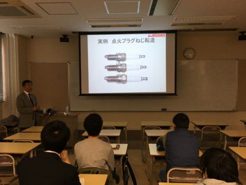 国立東京工業高等専門学校、機械工学科で特別講義